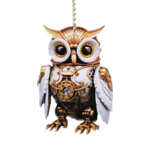  Acrylic Steampunk Owl Keychain
