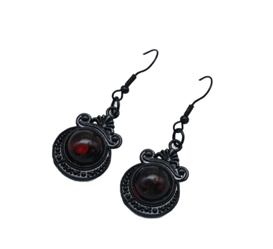 Vampire Blood Earrings