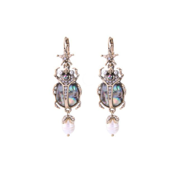 Abalone Beetle Dangles