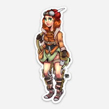  Adventure Girl Sticker (Small)