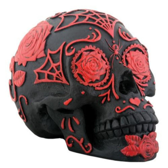 Black/Red Skull