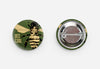 Bee Cool Mechanical Bee Button 1.25"