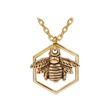  Bee Hex Necklace