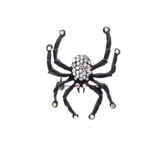  Black Spider Pin