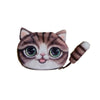 Cat Purse with Tail Brown