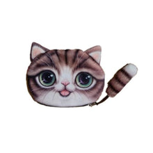  Cat Purse with Tail Brown