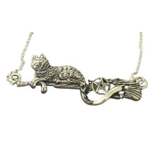  Cat Broom Necklace