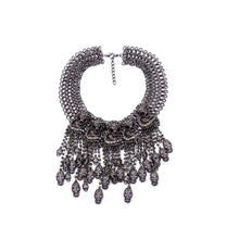  Chainmaille Skull Choker