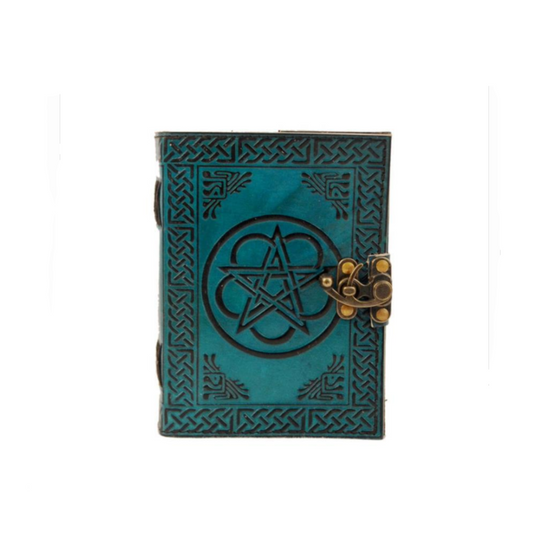 Celtic Pentagram Leather Journal