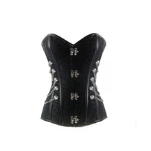  Corset with Chains-Black