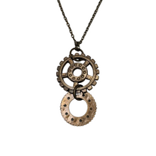  Double Gear Necklace