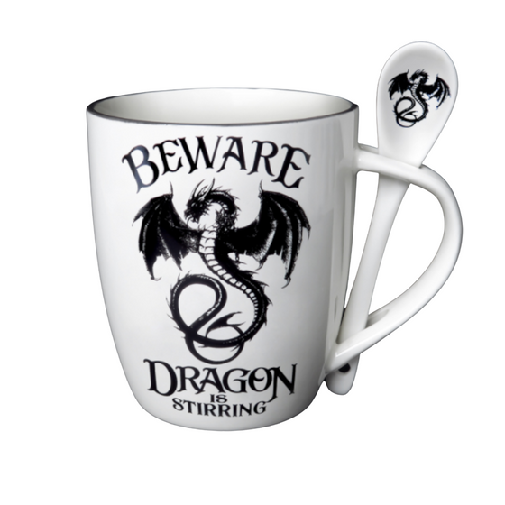 Beware The Dragon Stirring Tea Cup