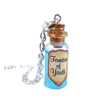  Fountain of Youth Bottle Necklace