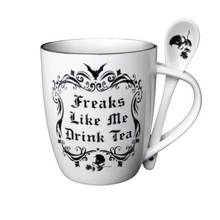  Freaks Like Me Drink Tea Cup