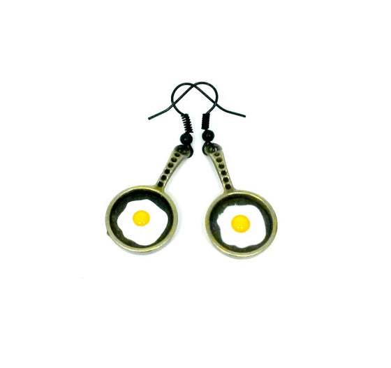 Fried Egg earrings