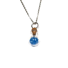  Gilligan's Blue Bottle Necklace