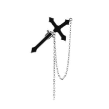  Gothic Cross Through the Ear