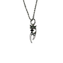  Green Eyed Cat Necklace