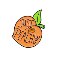 Just Peachy Tack Pin