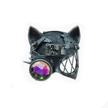  Kaleidoscope Cat Mask- Pewter
