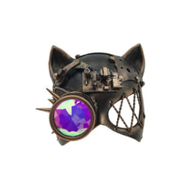  Kaleidoscope Cat Mask- Copper