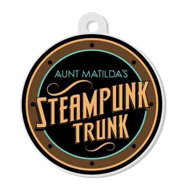 Aunt Matilda's Steampunk Trunk Keychain
