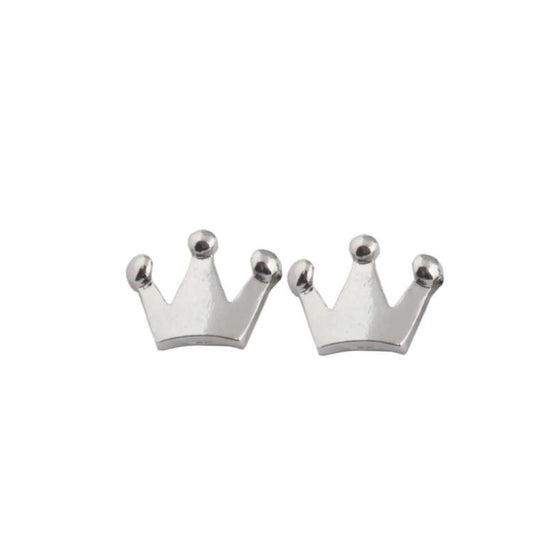 Crown Stud Earrings