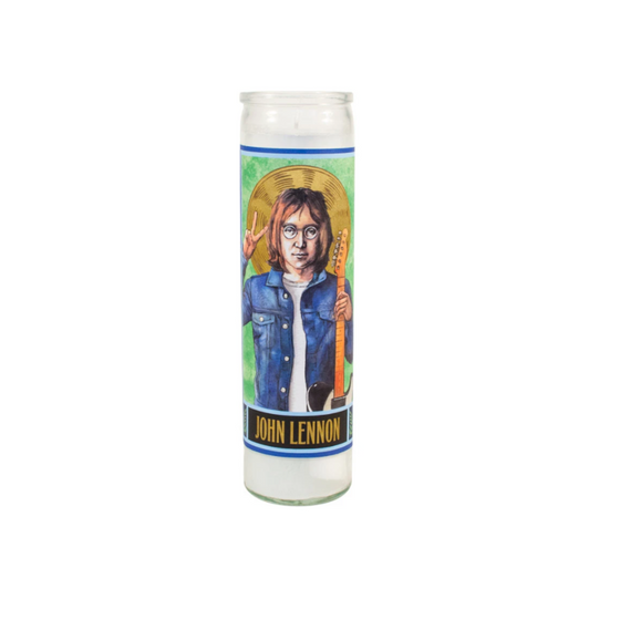John Lennon Devotion Candle
