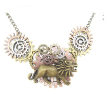  Lion Gear Necklace