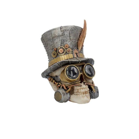 Mechanical Skull With Top Hat