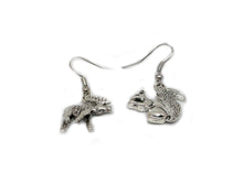  Moose and Squirrel Earrings