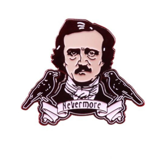 Poe Nevermore Pin