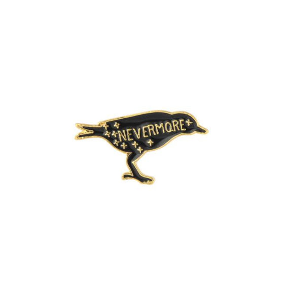 Nevermore Raven Tack Pin