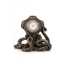  Steampunk Octopus Diving Bell Clock
