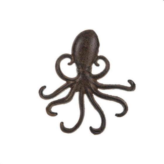 Octopus Wall Hanging Iron Small