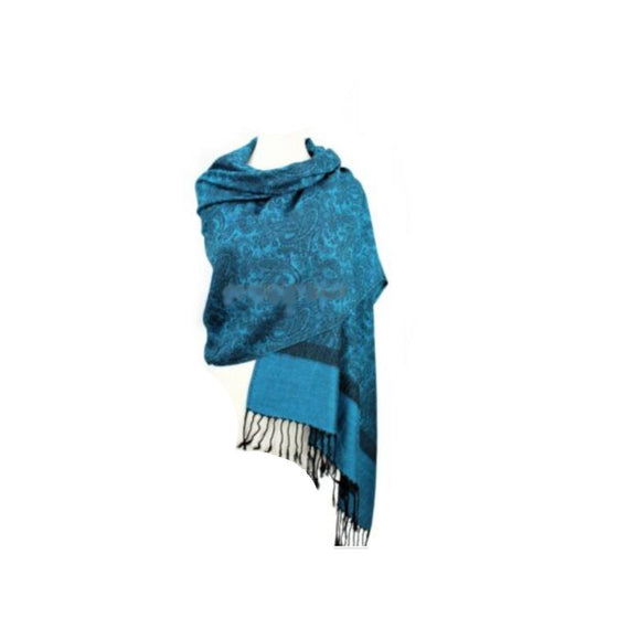 Paisley Pashmina Turquoise