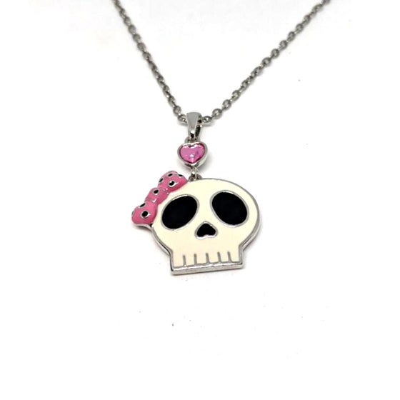Punk Skull Girl Necklace