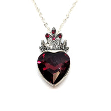  Princess Heart Crystal Necklace