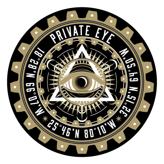Private Eye Button 1.25"