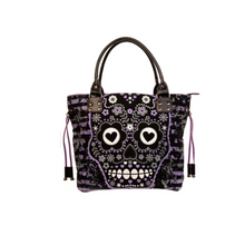  Purple Sugar Skull Bag