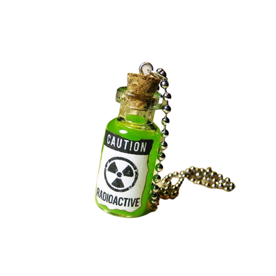 Radioactive Bottle Necklace