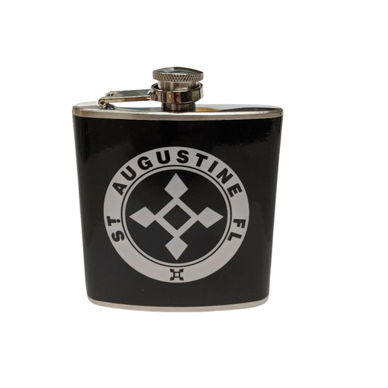 Stainless Steel 6oz Flask - St. Augustine