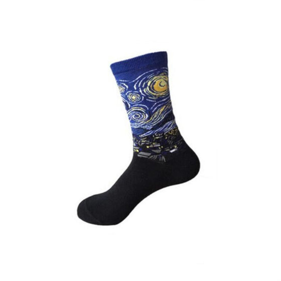 Socks Starry Night