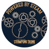 Steam Powered Button 1.25"