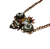 Steampunk bee Necklace