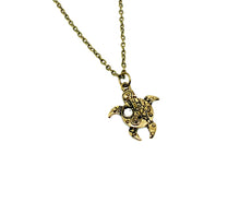  Steampunk Turtle Necklace