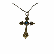  Steampunk Cross Necklace