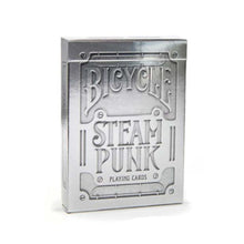  Steampunk Silver Bicycle Playing Cards