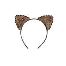  Steampunk Cat Ear Headband