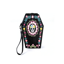  Sugar Skull Coffin Wallet